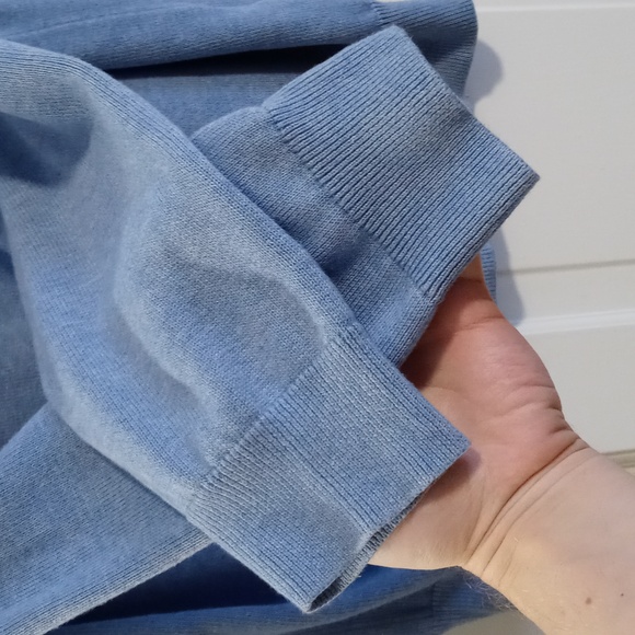 🐳Vineyard Vines🐳 - Blue/Pink Quarter Zip Sweater - Picture 6 of 11